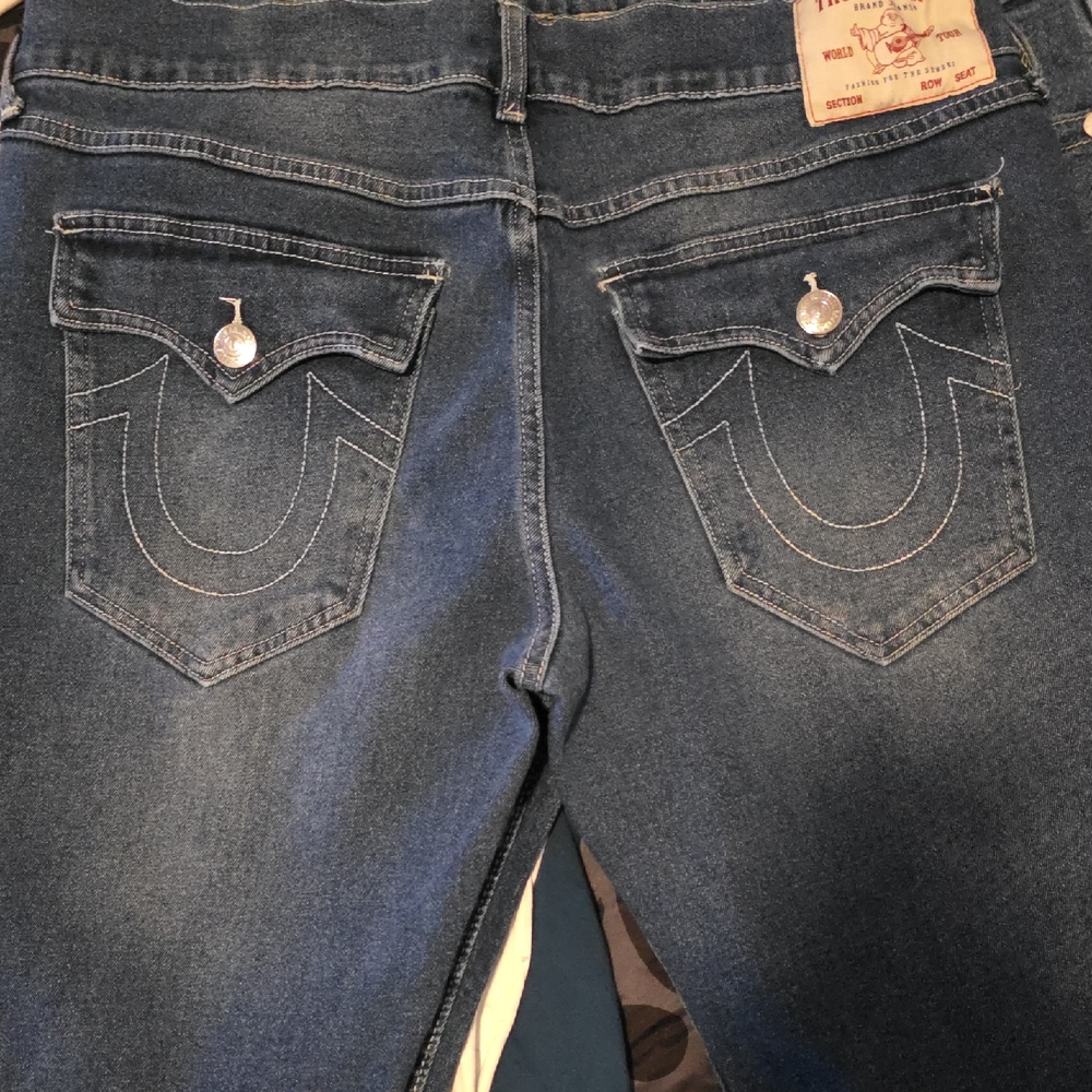 True Religion Indigo Denim Pants
